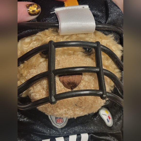 2009 Pittsburgh Steelers Build-A-Bear Workshop Plush Bear - Picture 6 of 14